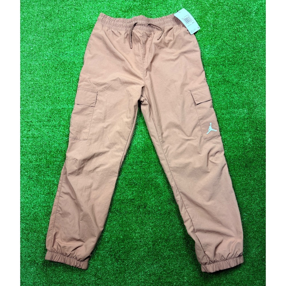 Jordan Boys Archaeo Brown Cargo Pants Woven Joggers Large 12-13Y 95D379-X1I